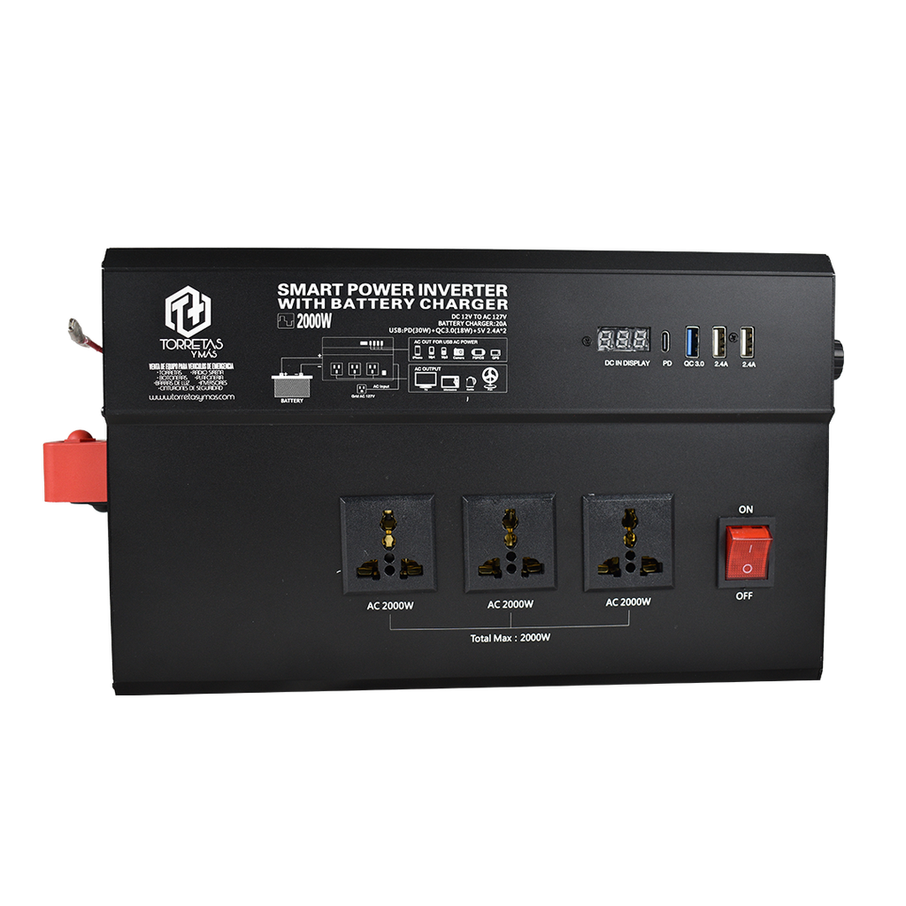 INVERSOR DE CORRIENTE MSW 2000W