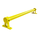 TUBO PASAMANOS 1.90MTS PARA TECHO AMARILLO