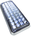 PLAFON 7X3 44 LEDS CRISTAL (PAR)