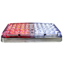 PLAFON 7X3 44 LEDS CRISTAL/ROJO (PAR)