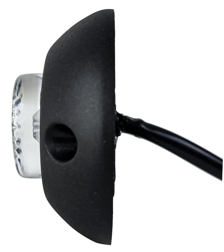 ESTROBO CALAVERA 4 LEDS CRISTAL