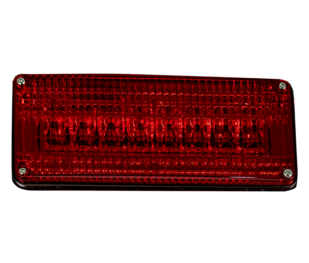 PLAFON 7X3 8 LEDS ROJO