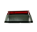 PLAFON 7X3 8 LEDS ROJO