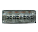 PLAFON 7X3 8 LEDS CRISTAL