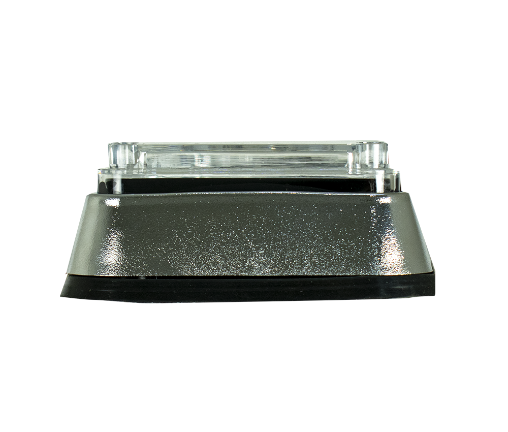 PLAFON 7X3 8 LEDS CRISTAL