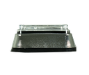 PLAFON 7X3 8 LEDS CRISTAL