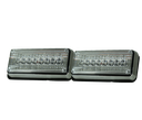 PLAFON 7X3 8 LEDS CRISTAL
