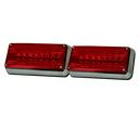 PLAFON 7X3 8 LEDS ROJO