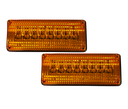 PLAFON 7X3 8 LEDS AMBAR