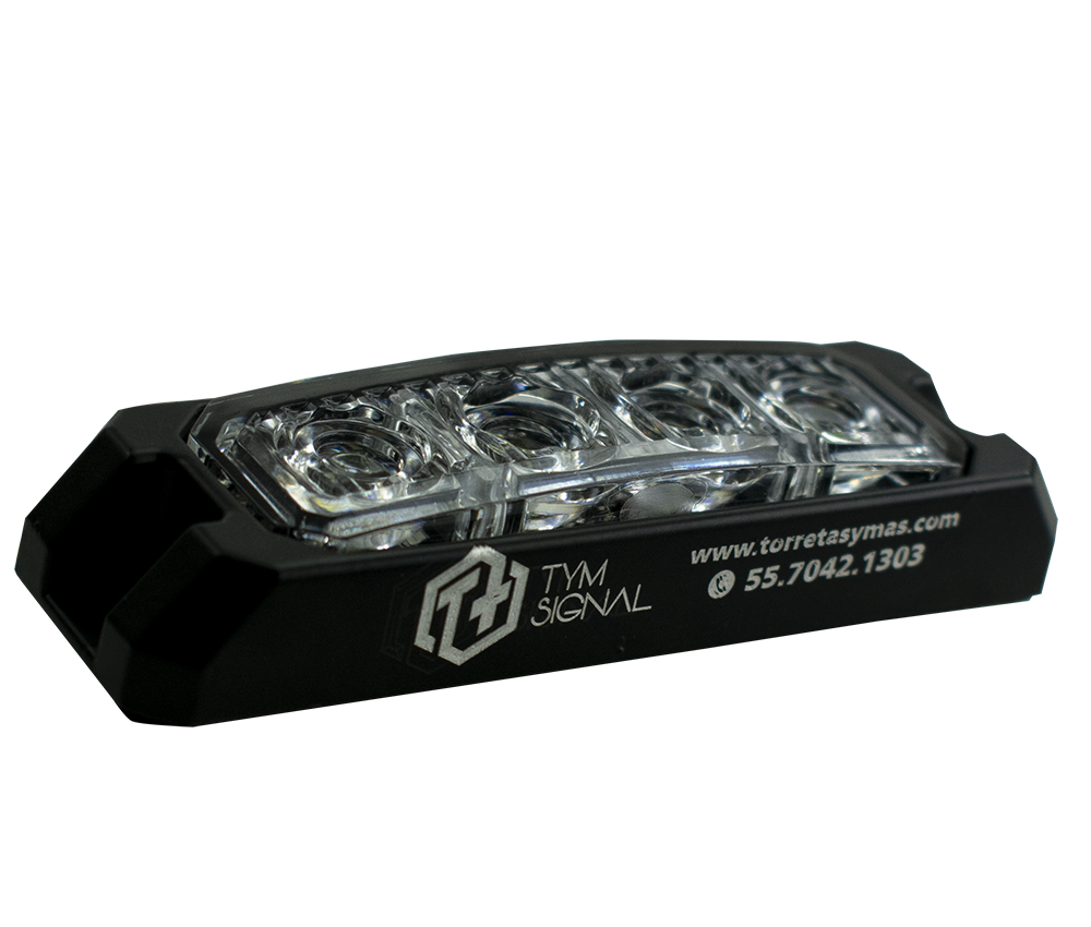 ESTROBO 4 LED´S ROJO