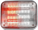 PLAFON 9X7 16 LEDS ROJO/CRISTAL
