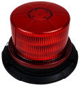 FAROLA REDONDA 24 LEDS ROJO
