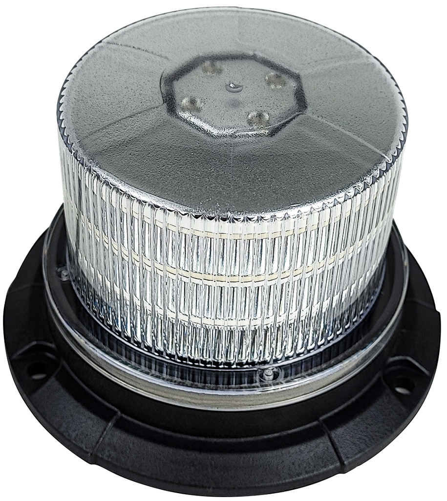 FAROLA REDONDA  24 LEDS  ROJO / AZUL