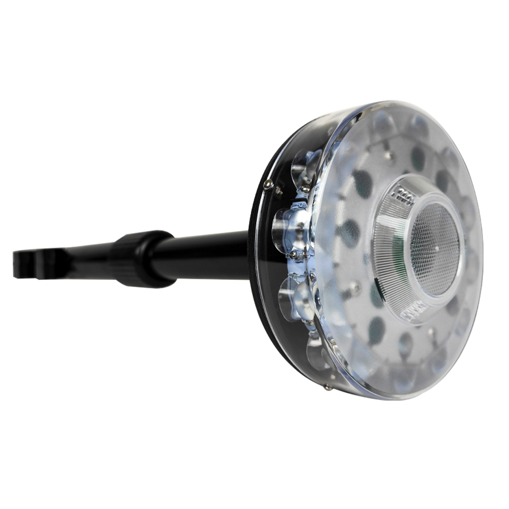 TORRETA MASTIL CIRCULAR 12 LEDS ROJA/AZUL