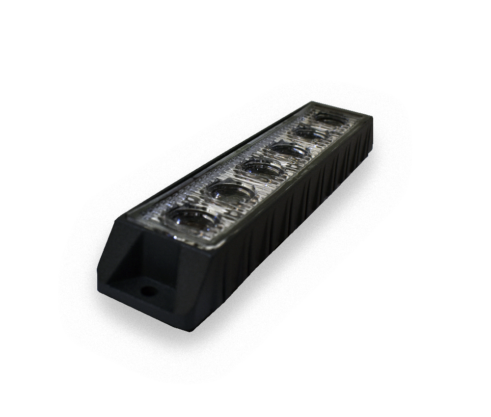 ESTROBO 6 LED´S CRISTAL