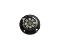 ESTROBO CALAVERA 8 LEDS ROJO/CRISTAL