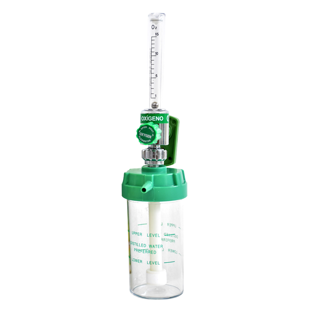 FLUJOMETRO CON  VASO HUMIDIFICADOR