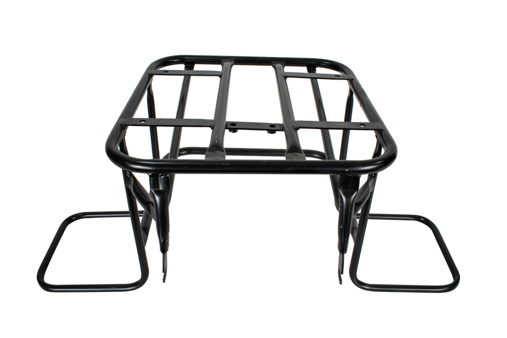 SOPORTE PARA MOTO TIPO CANASTA DE METAL