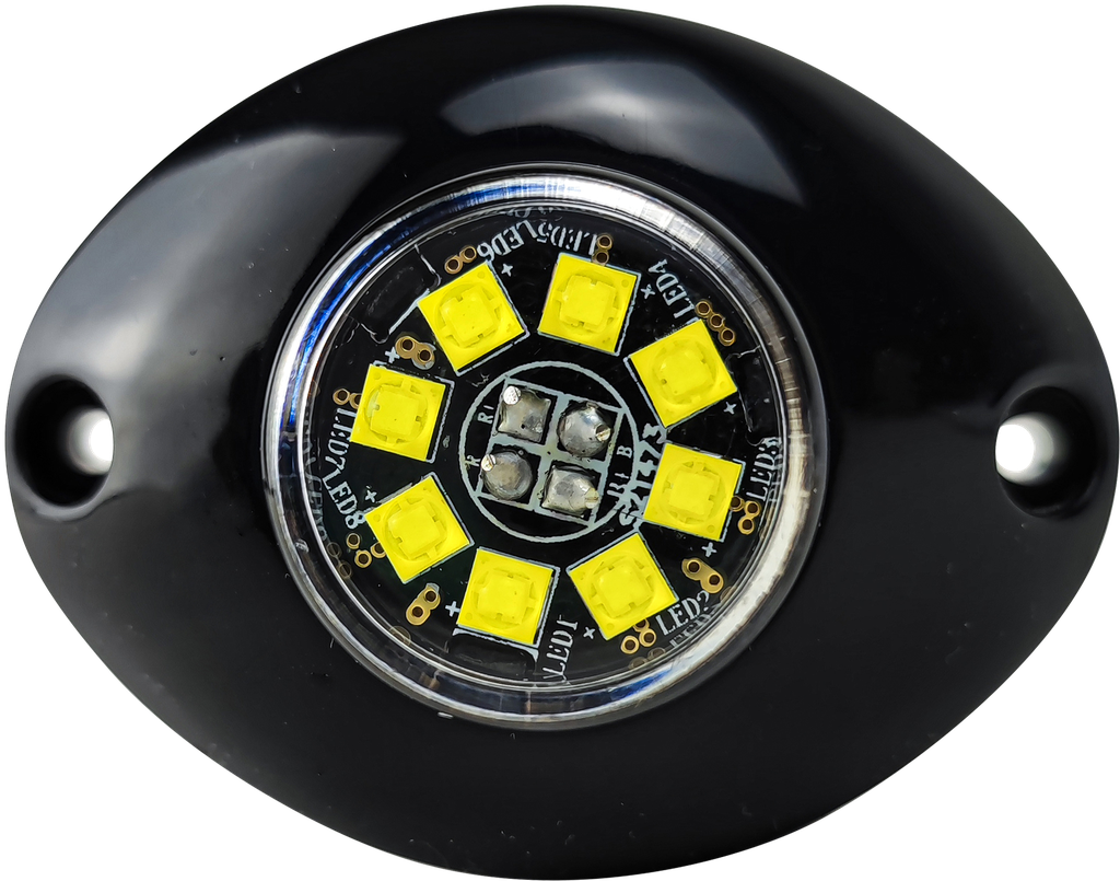 ESTROBO PARA CALAVERA 8 LED´S  LS CRISTAL