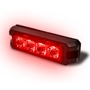 ESTROBO 4 LED´S ROJO