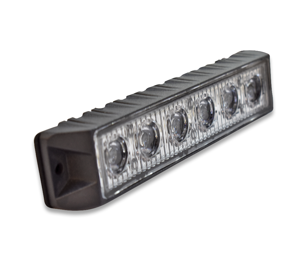 ESTROBO 6 LED´S CRISTAL