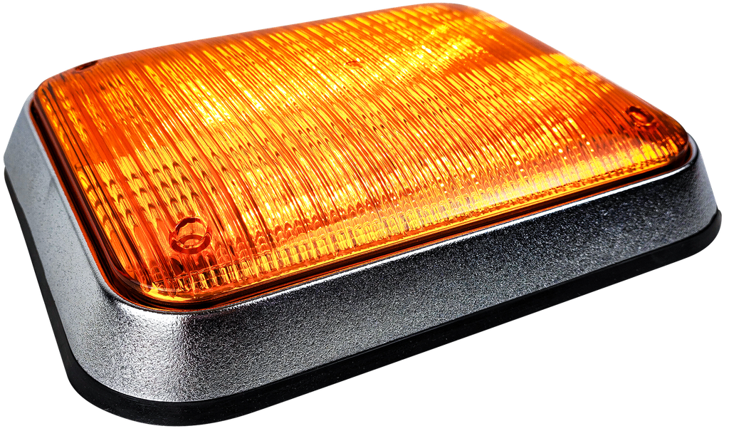 PLAFÓN 9X7 16 LEDS AMBAR