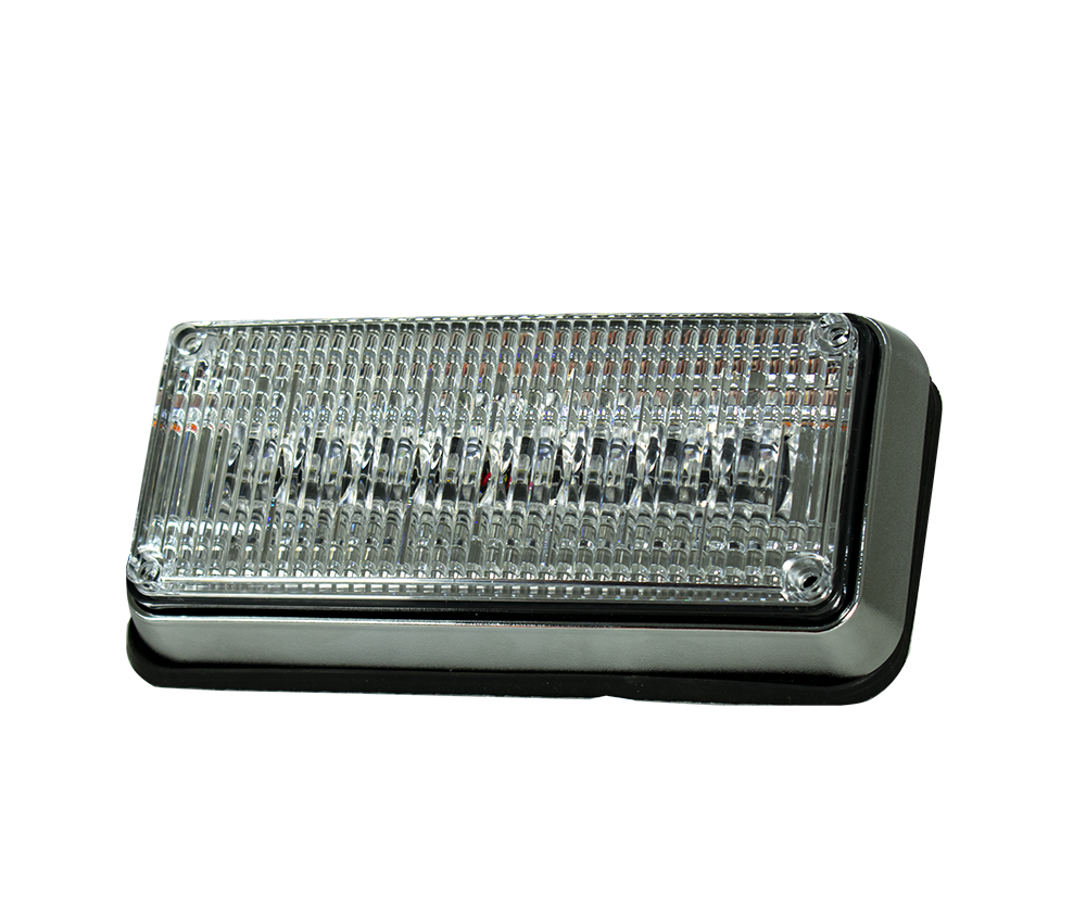 PLAFON 7X3 8 LEDS CRISTAL
