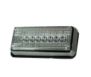 PLAFON 7X3 8 LEDS CRISTAL