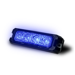[TYM0436] ESTROBO 4 LED´S AZUL