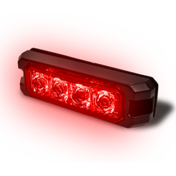 [TYM0438] ESTROBO 4 LED´S ROJO