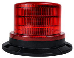 FAROLA REDONDA 24 LEDS ROJO