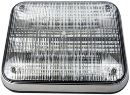[TYM0650] PLAFON 9X7 16 LEDS CRISTAL C/FLASHEO